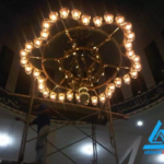 pengrajin lampu gantung masjid nabawi