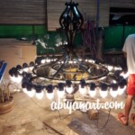 pengrajin lampu masjid